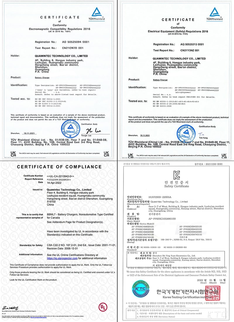 600W Certificate-3 Certificado de 600W-3
