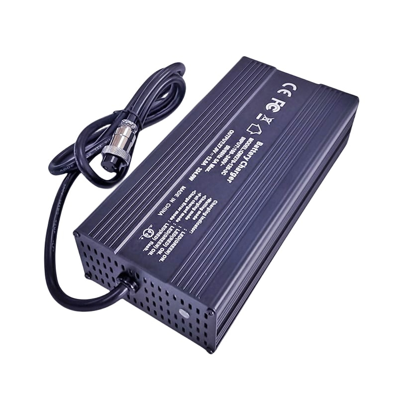 Adaptadores de cargadores de batería 11S 33V 35,2V 7a 8a 9a 360W LiFePO 4 LiFePO4 batería DC 39,6V/40,15V 9a cargador portátil