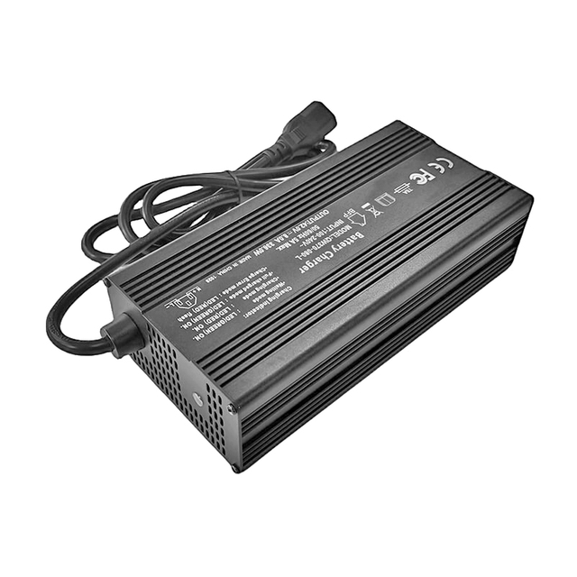 360W LIFEPO4 Cargador 46.8V 47.45V 48V 6A 7A 7.5A Cargador para 13s 39V 41.6V 42V 42V Robots Electric Bike Motorcycles eléctrico Pack