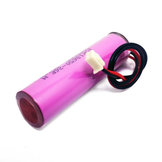 Paquete de baterías de iones de litio recargable de 3.6V 3.7V 18650 2600mAh con tubo retráctil transparente de PVC