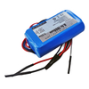 2S1P 18650 6V 6.4V 1800mAh batería recargable LiFePO4 con SMBus y película de calefacción