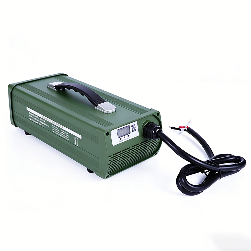AC 220V 2200W Cargador personalizado 24V 55a 60a 65a 70a Cargador de batería para sistema de energía solar Motocicletas eléctricas Paquete de baterías de plomo ácido
