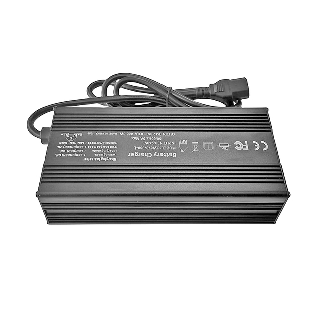 Cargador rápido de 360W 50.4V 51.1V 6A 7A LIFEPO4 Cargador para 14S 42V 44.8V Robots Bike Electric Bike Motorcycles Battery Battery
