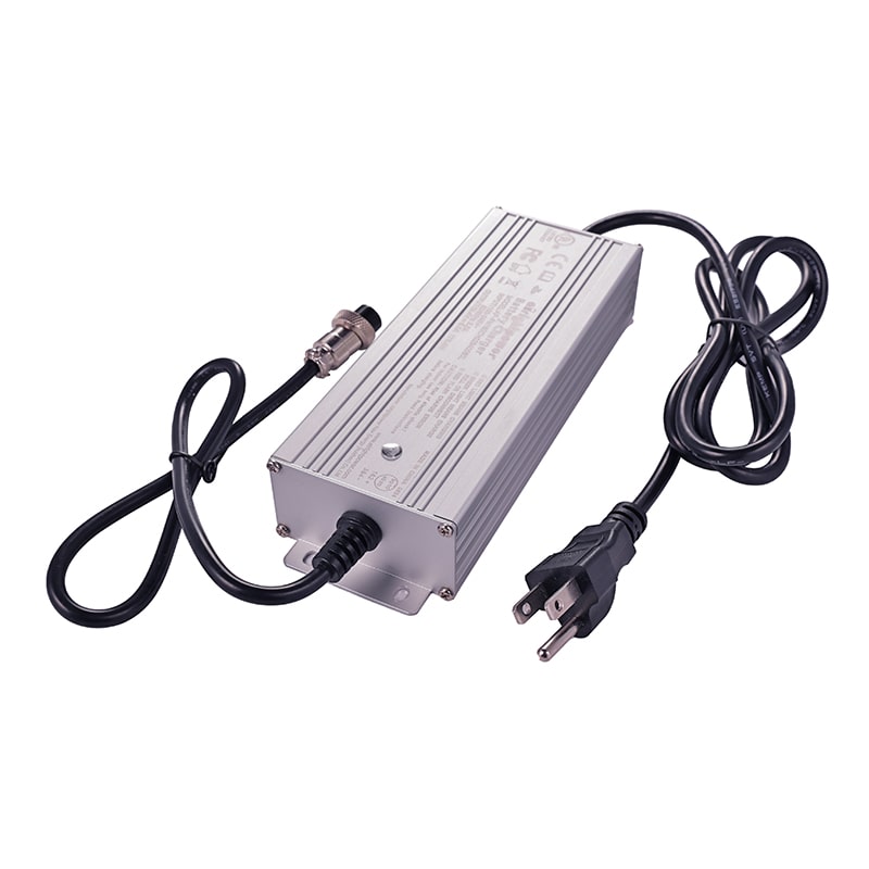 Cargador de batería de plomo ácido sellado sin ventilador, resistente al agua, 180W, 87,6V, 2A, IP67, para batería AGM GEL SLA de 72V