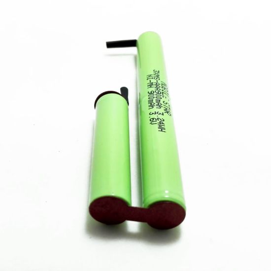 Paquete de baterías recargables de 3.6V 900mAh AAA NIMH con orejetas de soldadura