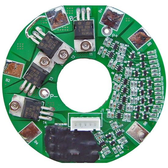 10S 15A Placa de circuito circular para 36V 37V Li-Ion / Litio / Litio / Li-Polymer 30V 32V LIFEPO4 Batería Tamaño L84.7 * W81.4 * T7MM (PCL10S15-414)