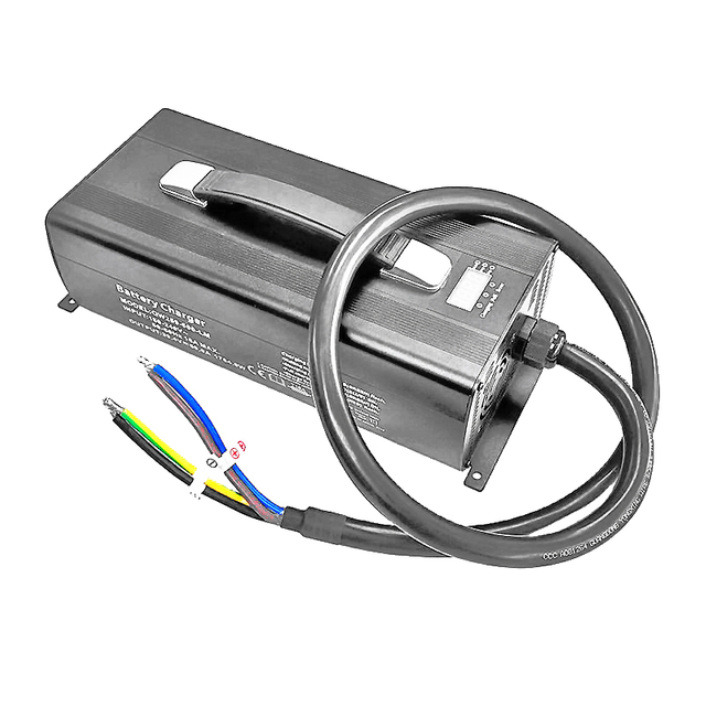 AC 220V 1500W LIFEPO4 Cargador de batería 61.2V 62.05V 15A 20A 25A Cargador rápido para 17S 51V 54.4V PAQUETA DE BATERÍA DEL CORTE