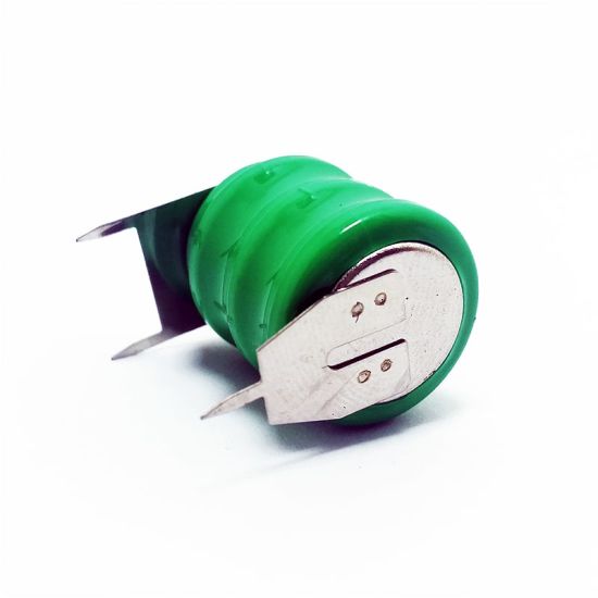 Batería Ni-MH recargable 3.6V 80mAh 60H3A3H Montaje de baterie con 2 + 1Pin Bottone