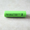 Batería recargable NiMH AA de 1,2 V con tapa plana (2400 mAh)