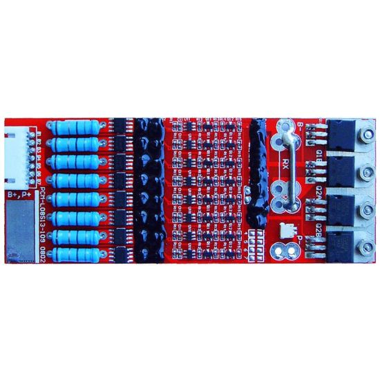 5S-8S 15A PCM BMS para 28.8V 29.6V Li-Ion / Litio / Li-Polymer 24V 25.6V LIFEPO4 Battery Pack Tamaño L120 * W47 * T9MM (PCM-L08S13-109)