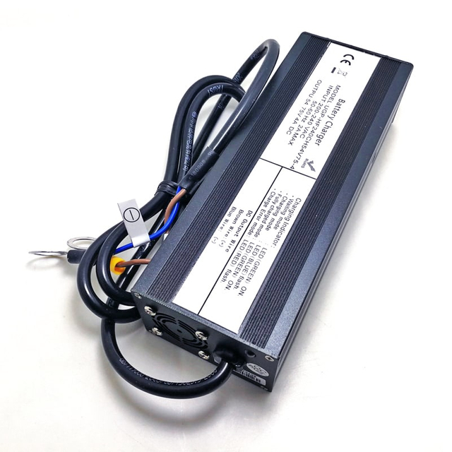 Cargador de batería de 250W, cargadores de 48V 4a para AGM VRLA GEL UPS Robots motocicletas eléctricas, almacenamiento de energía, paquetes de baterías de plomo ácido