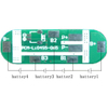 3S-4S 4A PCM BMS para 14.8V Li-ion / Litio / Li-Polymer 12V LIFEPO4 Battery Pack Tamaño L41 * W13 * T3.5mm (PCM-LI04S5-065)