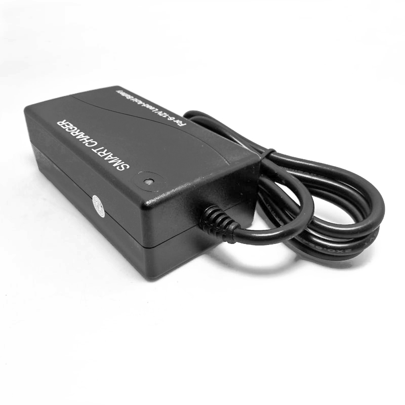 Cargador de batería de 60W 6V-12V 3A Cargador para AGM VRLA Gel Batterías ácidas Solar Street Street Lights LED Lights Battery