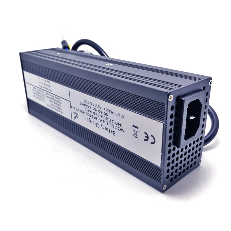 Cargador de batería de 250W, cargadores de 48V 4a para AGM VRLA GEL UPS Robots motocicletas eléctricas, almacenamiento de energía, paquetes de baterías de plomo ácido