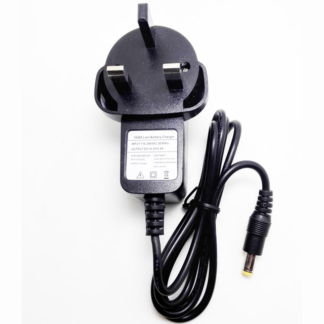 18V 18.25V 0.5A 15W LIFEPO4 Adaptador de cargador de batería para 5s 15V 16V Banco de energía Bank Cargador Au US EU UK Plug