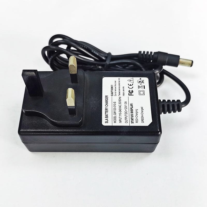 24W 10.8V 10.95V 2A Cargador de pared rápida para 3S 9V 9.6V Lifepo4 Batería Banks con Au EU UK UK CHOLE CHARGER Adaptador de cargador