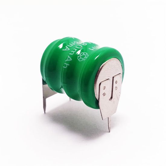 Batería Ni-MH recargable 3.6V 80mAh 60H3A3H Montaje de baterie con 2 + 1Pin Bottone