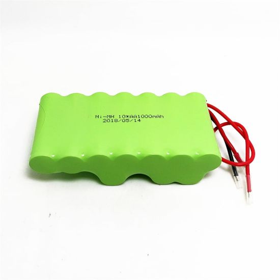 Paquete de baterías recargables de 12V 1000mAh AA Ni-MH para equipos médicos