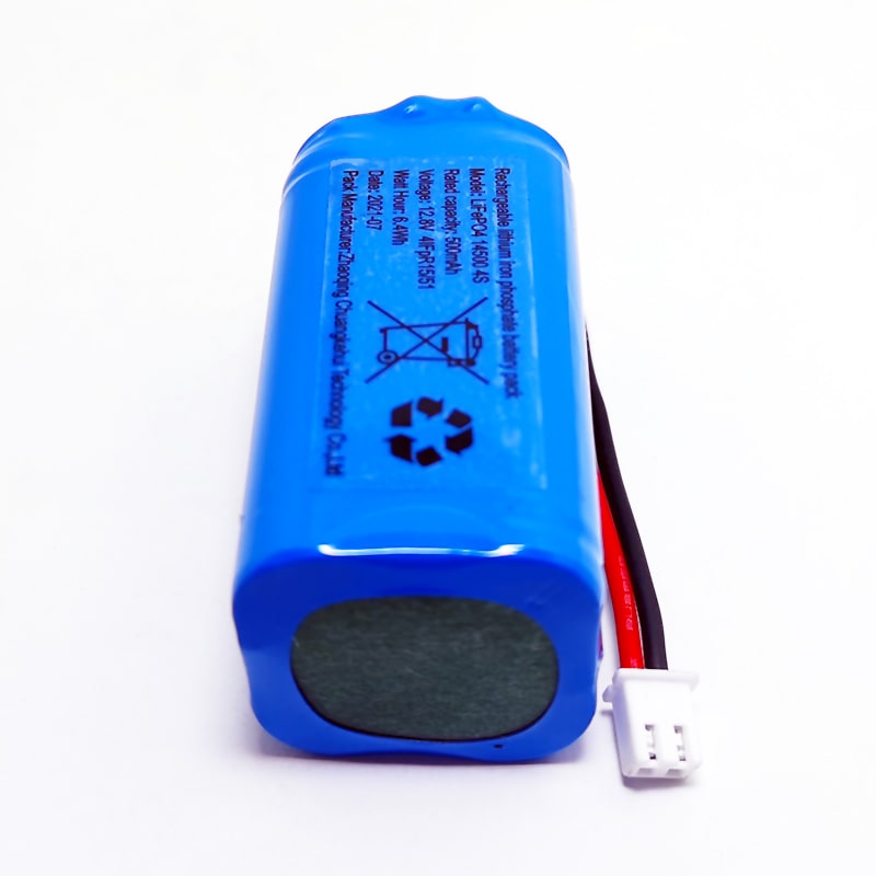 batería recargable LiFePO4 de 4S1P 14500 12V 12.8V 500mAh para el equipamiento médico