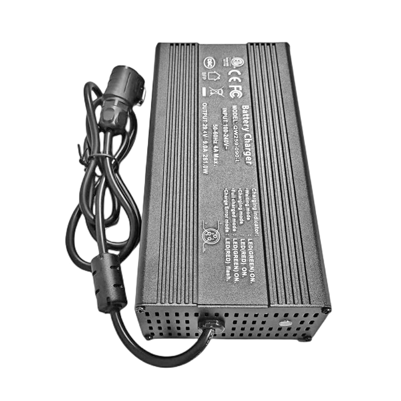 Cargadores de batería de 360W 57.6V 58.4V 5A 6A LIFEPO4 CARGADOR PARA 16S 48V 51.2V Scooters eléctricos Motocicletas eléctricas Pack