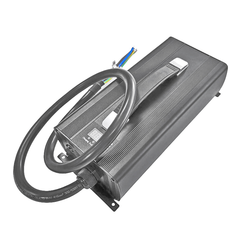 AC 220V 1500W LIFEPO4 Cargador de batería 14.4V 14.6V 55A 60A Cargador rápido para 4S 12V 12.8V PAQUETA DE BATERÍA DE LA CORTE DEL CORQUE