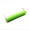 Paquete de baterías recargables de 2.4V 2200mAh 4 / 5A NIMH con orejetas de soldadura