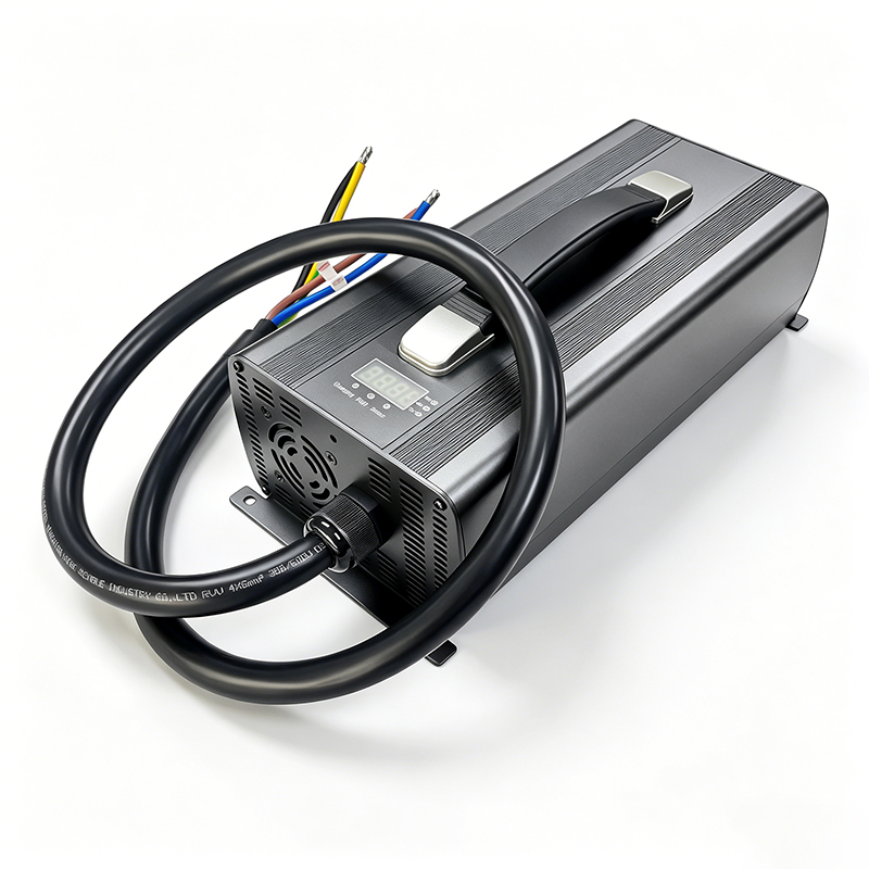 Adaptadores de cargadores de 1200W, 12V, 55a, 60a, para baterías de plomo ácido AGM VRLA, carretilla elevadora eléctrica, paquete de batería para camión Industrial