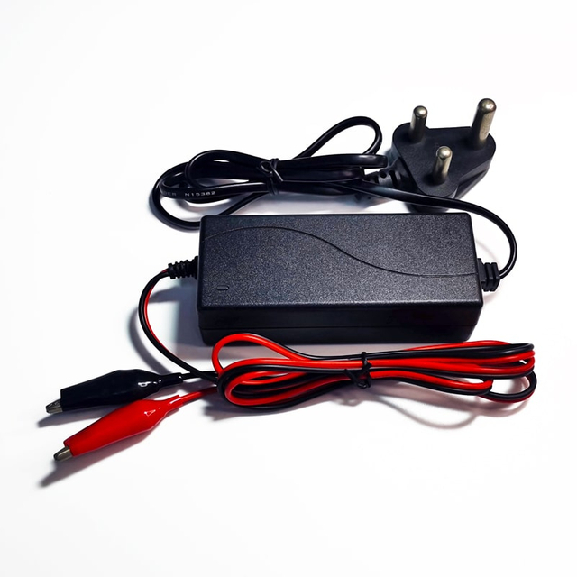 Cargador de batería de 30W, 42V, 0,5a, cargador inteligente para baterías de iones de litio 10S, 36V, 37V, patinete eléctrico, paquete de batería para Robots de juguete