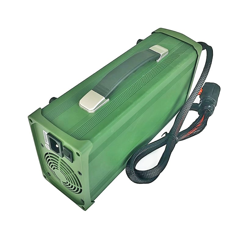 Cargador rápido de 1200W 72V 11a 12a 13A Cargador portátil para baterías ácidas de plomo triciclo eléctrico Almacenamiento de energía cargador