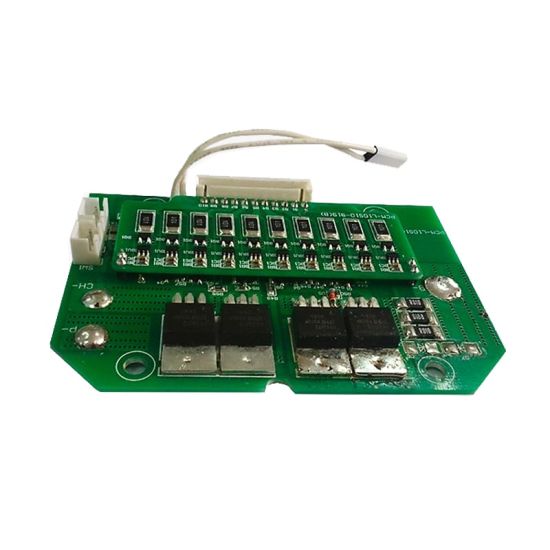 10S C: 5A D: 15A PCM BMS para 36V 37V Li-Ion / Litio / Litio / Litio 30V 32V LIFEPO4 Batería Tamaño L92 * W63 * T10mm PCM-L10S10-919 (A-1)