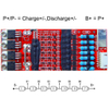 5S-8S 15A PCM BMS para 28.8V 29.6V Li-Ion / Litio / Li-Polymer 24V 25.6V LIFEPO4 Battery Pack Tamaño L120 * W47 * T9MM (PCM-L07S13-146)