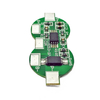 2s 3A BMS para 7.2V 7.4V Li-ion/Litio 6V 6.4V LiFePO4 Paquete de batería Certificación ROHS Tamaño L33*W14.7*T2.5mm (PCM-Li02S3-076)