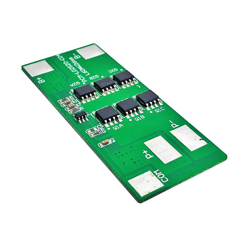 2s4p 2s5p 18A BMS para 7.2V 7.4V Li-ion/Litio/Li-Polymer 6V 6.4V LiFePO4 Tamaño del paquete de baterías L60*W26*T2.5mm (PCM-L02S20-C04)