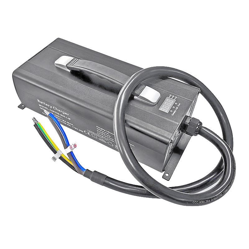AC 220V 1500W LIFEPO4 Cargador de batería 14.4V 14.6V 55A 60A Cargador rápido para 4S 12V 12.8V PAQUETA DE BATERÍA DE LA CORTE DEL CORQUE