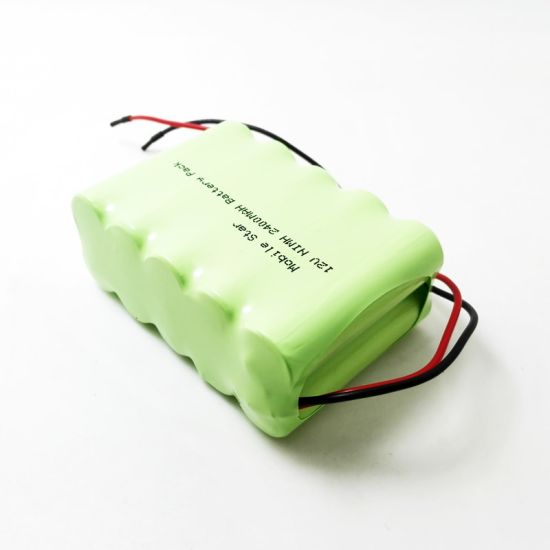 Paquete de baterías recargables de 12V 2400mAh AA NI-MH para el instrumento de monitoreo