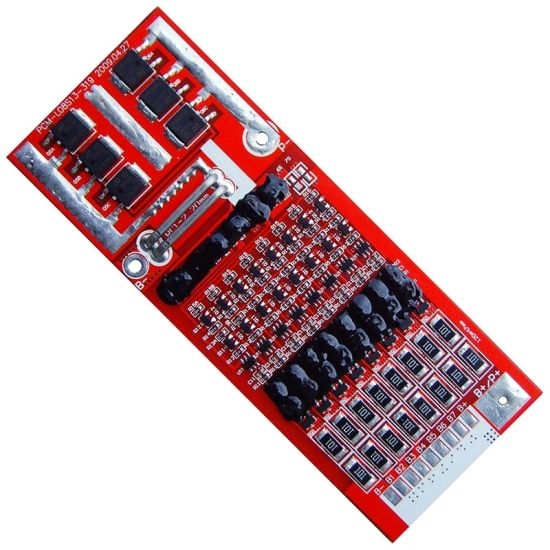 5S-8S 10A PCM BMS para 28.8V 29.6V Li-Ion / Litio / Li-Polymer 24V 25.6V LIFEPO4 Battery Pack Tamaño L120 * W47 * T4MM (PCM-L08S13-319)