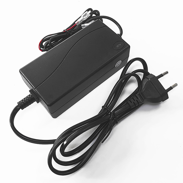 Cargador rápido de 60W 36V 36.5V 1A 1.5A Cargador de batería por 10s 30V 32V Scooter eléctrico Sutalios de energía Hoverboard Lifepo4 Batería