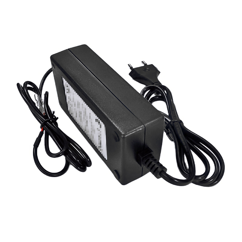 Cargador de batería de 60W 14.7V 4A Cargador para 12V AGM VRLA Gel Batterías ácidas Luces de emergencia LED LED LED