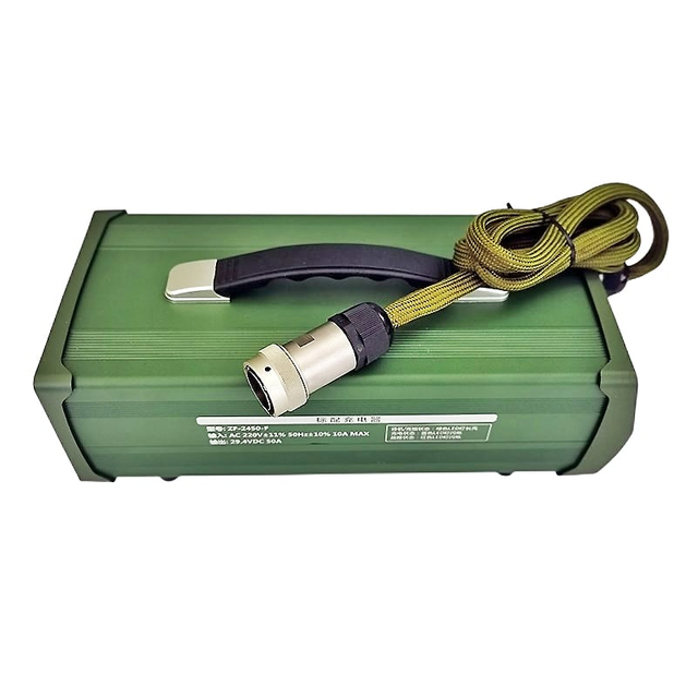 AC 220V 2200W Cargador personalizado 24V 55A 60A 65A 70A Cargador de batería para el sistema de energía solar motocicletas eléctricas Pack