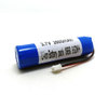 3.6V 3.7V 18650 2600mAh Batería de litio recargable de litio recargable con PCM y conector