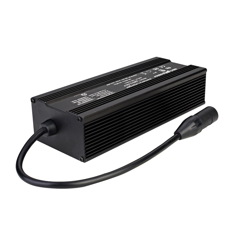 Venta directa de fábrica, cargador de 42V 5a 250W para batería de iones de litio/polímero de litio 10S 36V 37V con resistencia al agua IP54 IP56