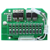 10S C: 5A D: 15A PCM BMS para 36V 37V Li-Ion / Litio / Litio / Litio 30V 32V LIFEPO4 Batería Tamaño L92 * W63 * T10mm PCM-L10S10-919 (A-1)
