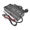 Cargadores de batería 360W 86.4V 87.6V 3A 4A IP56 Cargadores impermeables para 24s 72V 76.8V Robots triciclos eléctricos Lifepo4 Al aire libre Cargador