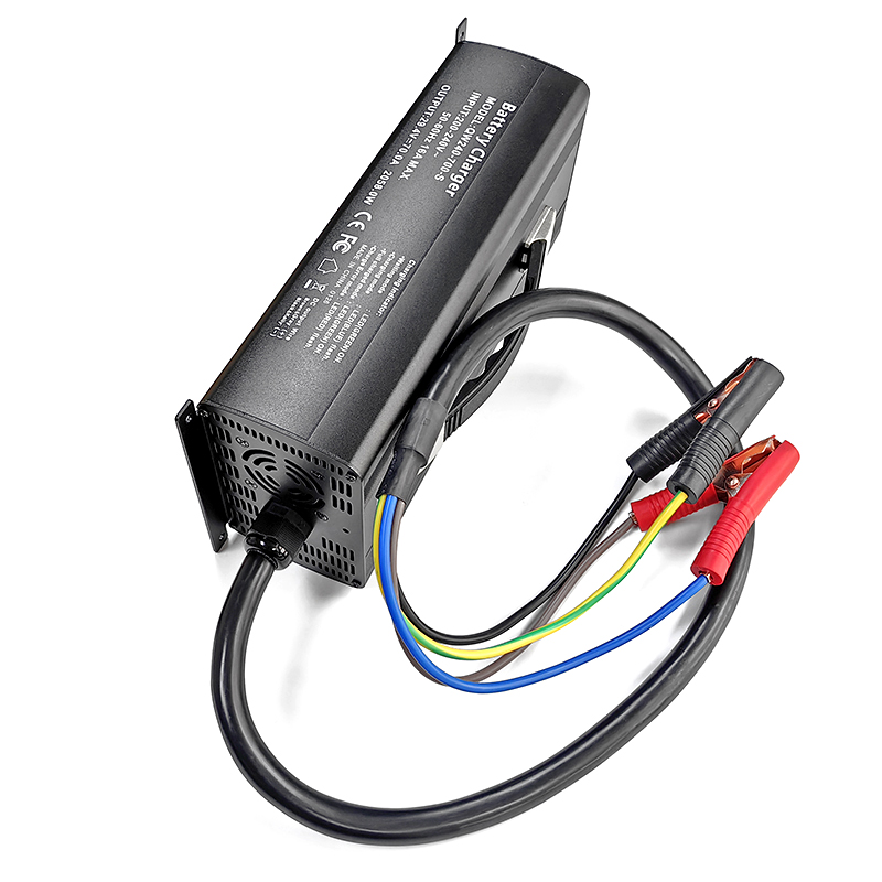 Adaptadores de cargadores de 1200W 72V 11a 12a 13a para baterías de plomo ácido AGM VRLA Triciclos eléctricos Motocicletas eléctricas Paquete de baterías de almacenamiento de energía