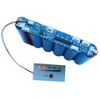 3S / 4S 10A PCM BMS para 14.4V 14.8V Li-ion / Litio / Li-Polymer 12V 12.8V LIFEPO4 Battery Pack con pantalla de alimentación LED (PCM-L04S07-973)