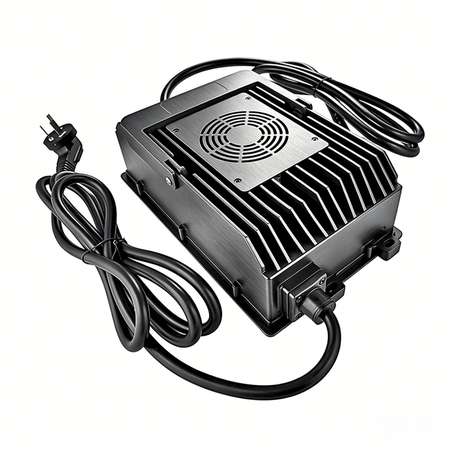 AC 220V 1800W 60V 20A 25A IP67 Cargador de batería a prueba de agua para ahorro de energía Baterías de plomo ácido Barco eléctrico Carro de golf Fuente de alimentación al aire libre