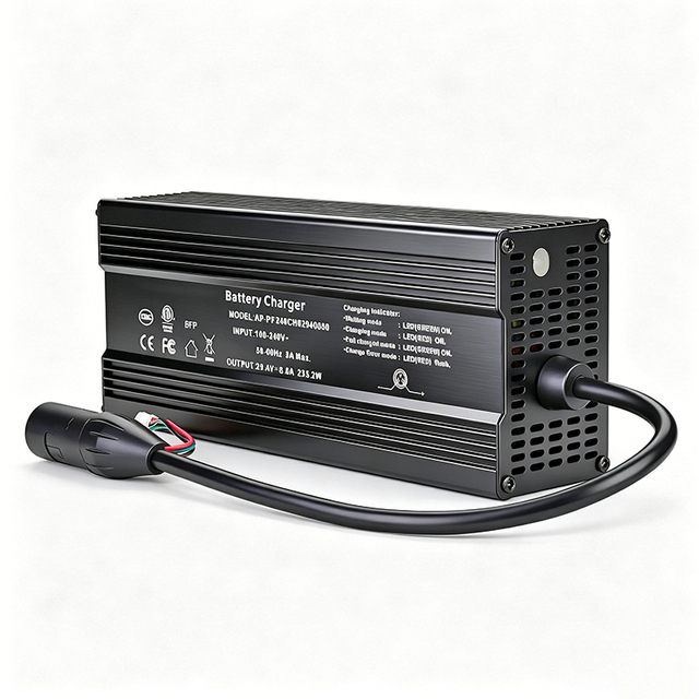 Cargadores CANBus de 360W 36V 37.8V 7a 8a 9a Cargador de batería para 9S 32.4V 33.3V Scooter eléctrico Robots Robots Cortacésped Paquete de baterías de iones de Litio