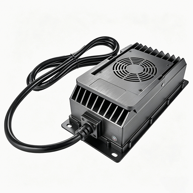 AC 220V 1800W 48V 25A 30A IP67 Cargador de batería a prueba de agua para ahorro de energía Baterías de plomo ácido Barco eléctrico Carro de golf Fuente de alimentación al aire libre