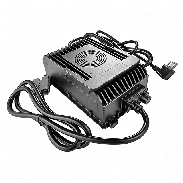 AC 220V 1800W IP67 Impermeable 46.2V 35a 38a Cargador de batería para 11S 39.6V 40.7V batería de litio Batería Barco eléctrico Carro de golf Coche turístico