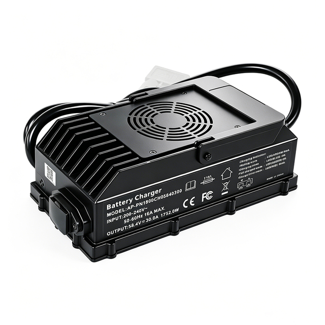 Cargador impermeable AC 220V 1500W 48V 20A 25A IP67 Cargador de batería para ahorro de energía Baterías de plomo ácido Fuente de alimentación exterior para barcos eléctricos